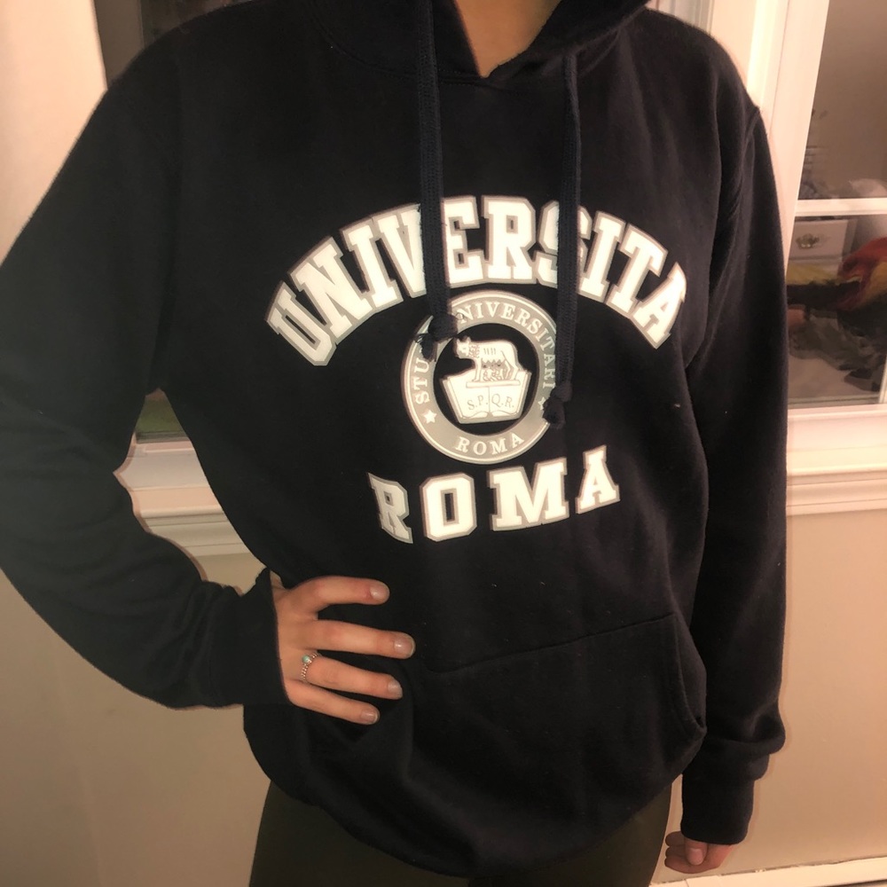 Universita Roma Navy Sweatshirt